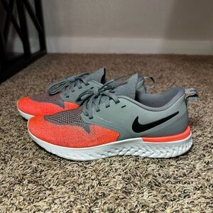 Nike Odyssey React 2 Training Shoes Women’s Size 8.5 Gray Orange AH1016-004